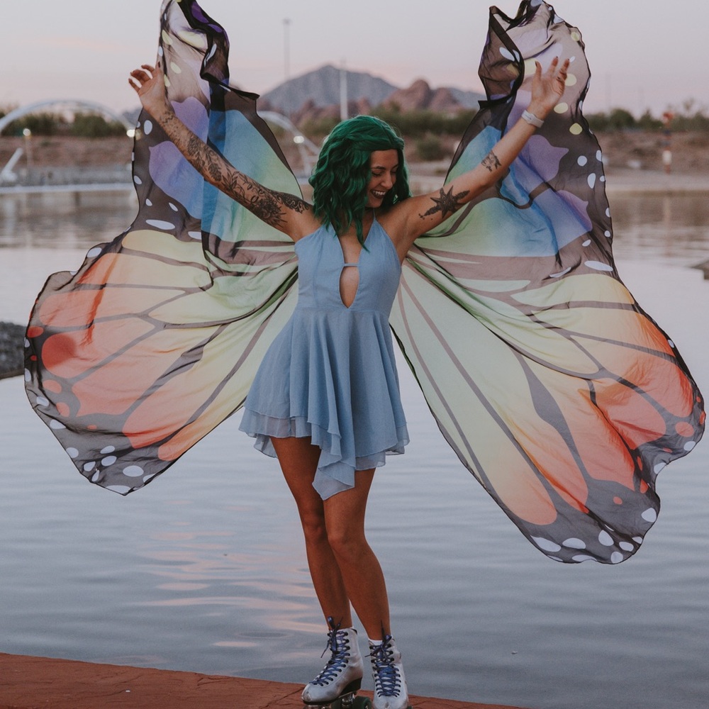 Blue fairy dress